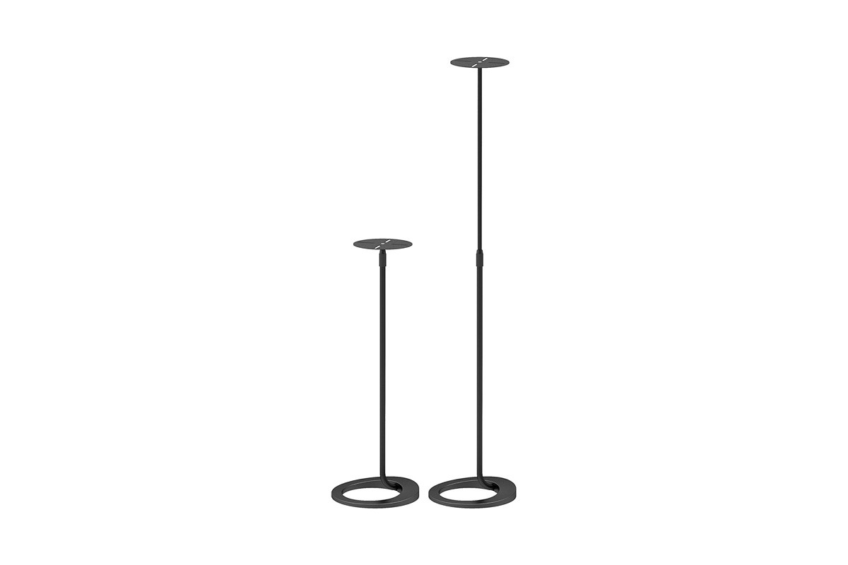 Techlink TSM 302 Black - stojaki pod kolumny