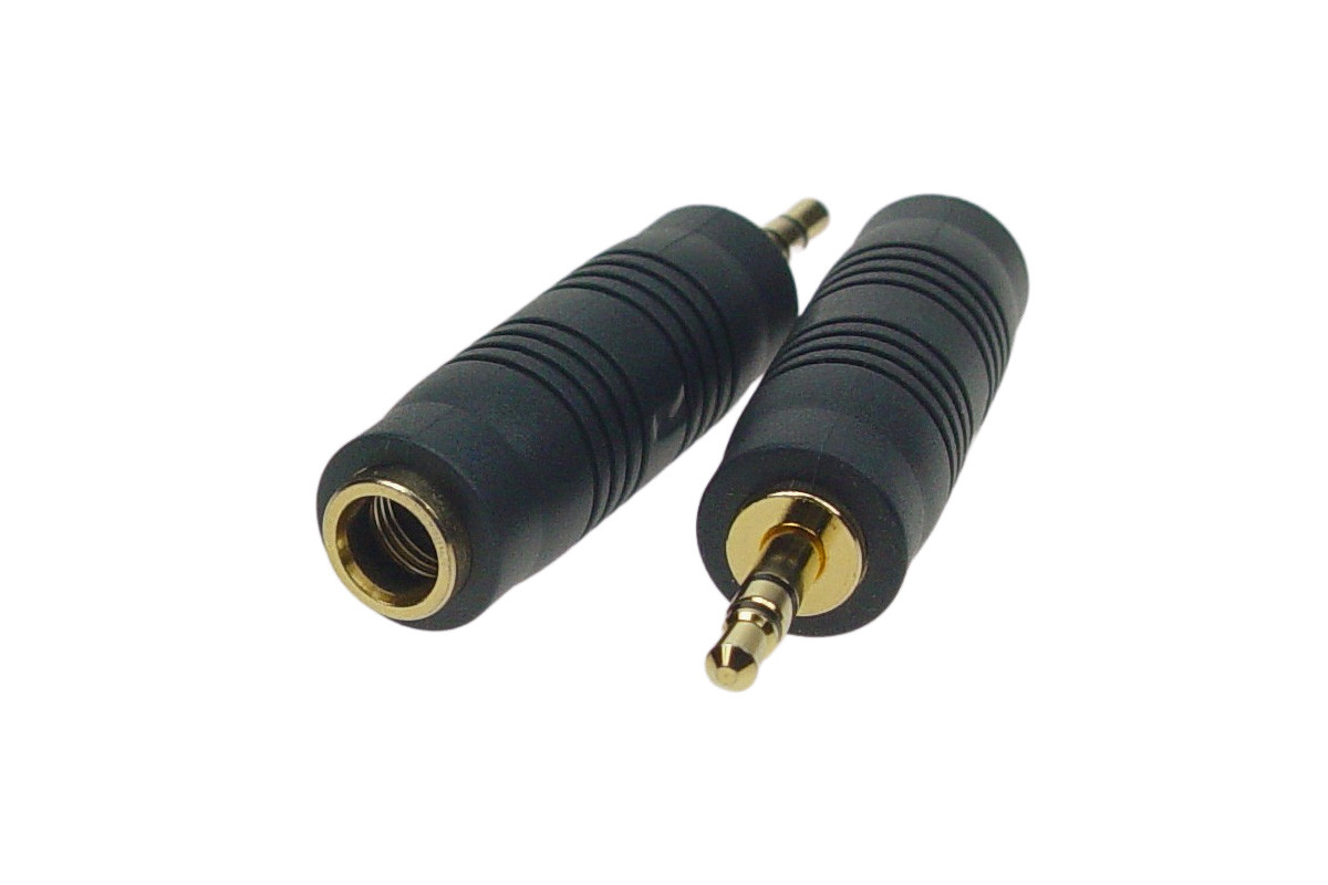 Profigold PGP3103 - przejście wtyk 3,5 mm stereo/gniazdo 6,3 mm stereo