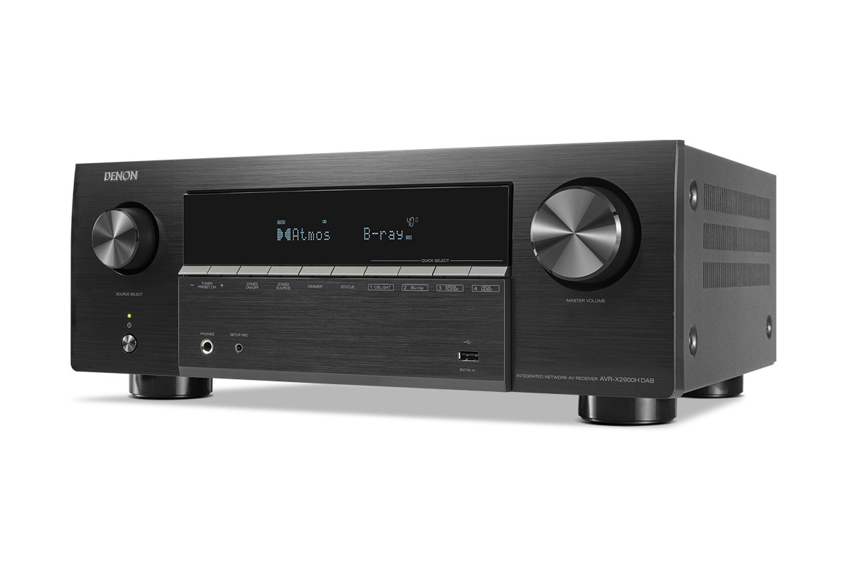 Denon AVR-X2900H DAB - amplituner wielokanałowy
