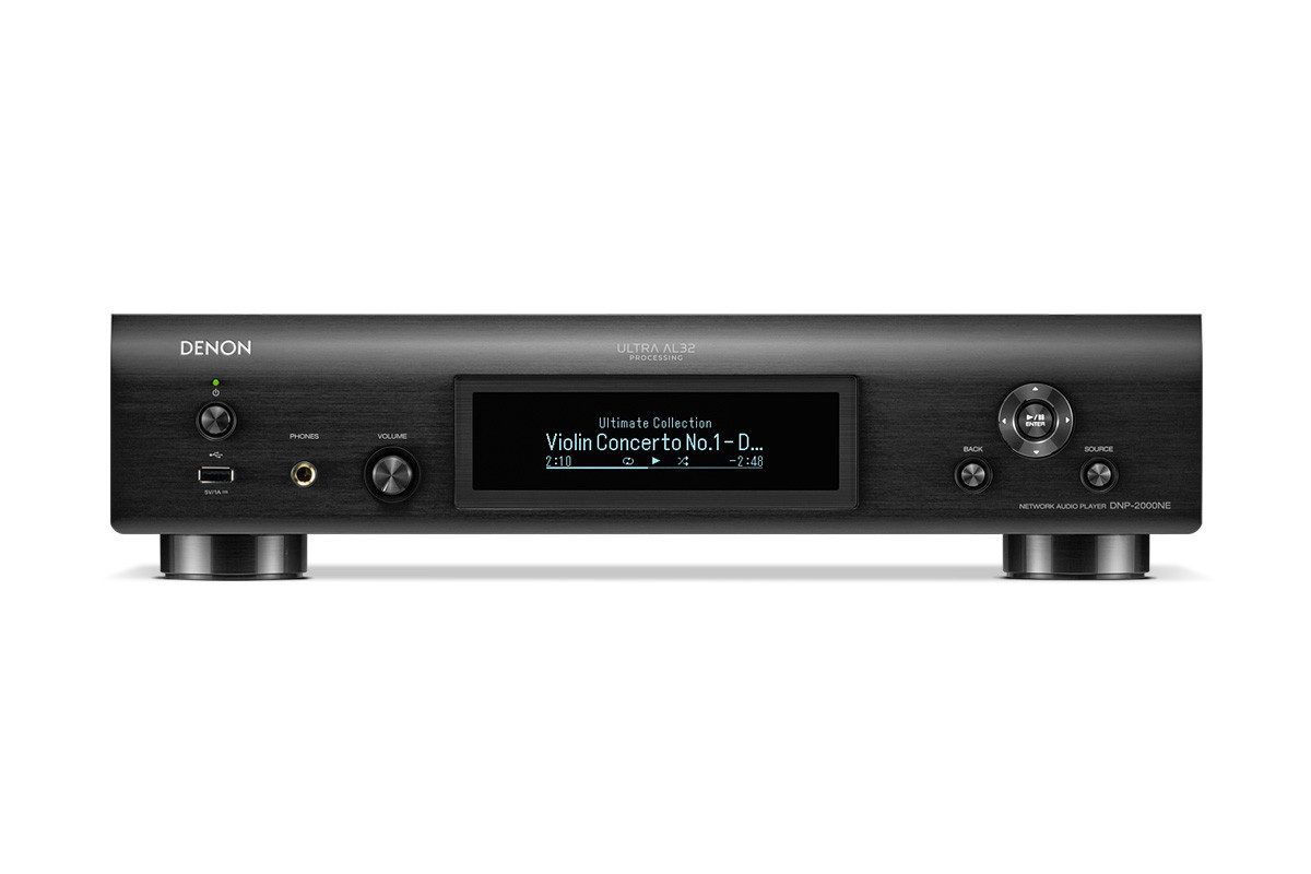 Denon DNP-2000NE Black - sieciowy odtwarzacz audio