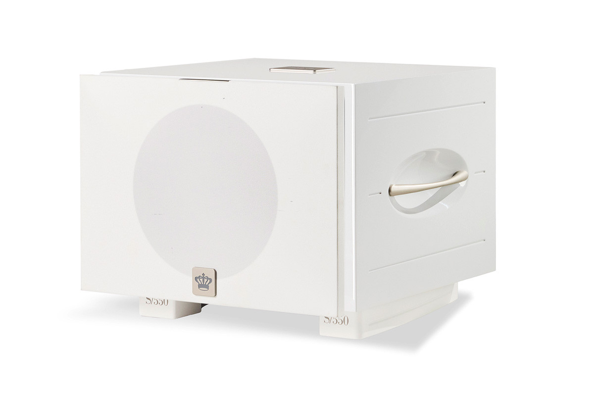 REL S/550 White Piano - subwoofer aktywny