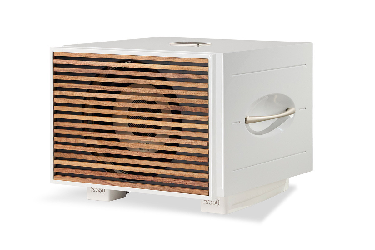 REL S/550 White Piano - subwoofer aktywny