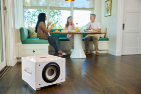 REL S/550 White Piano - subwoofer aktywny