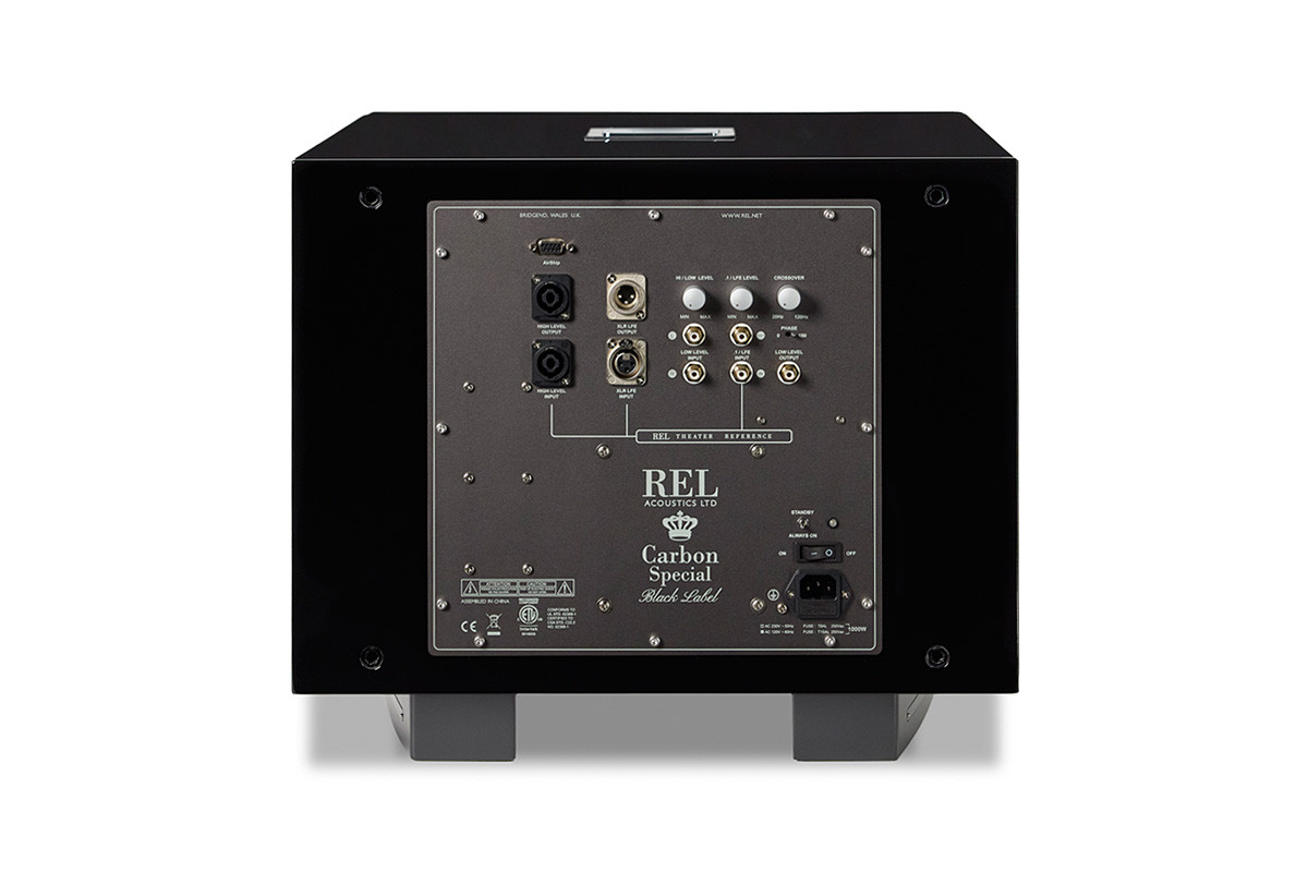 REL Carbon Special Black Label - subwoofer aktywny