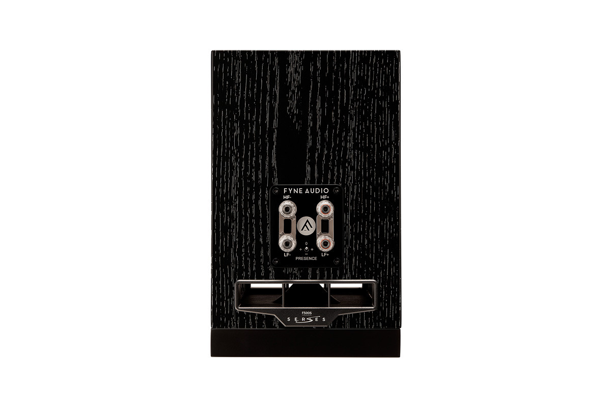 Fyne Audio F500S Black Ash - kolumny podstawkowe