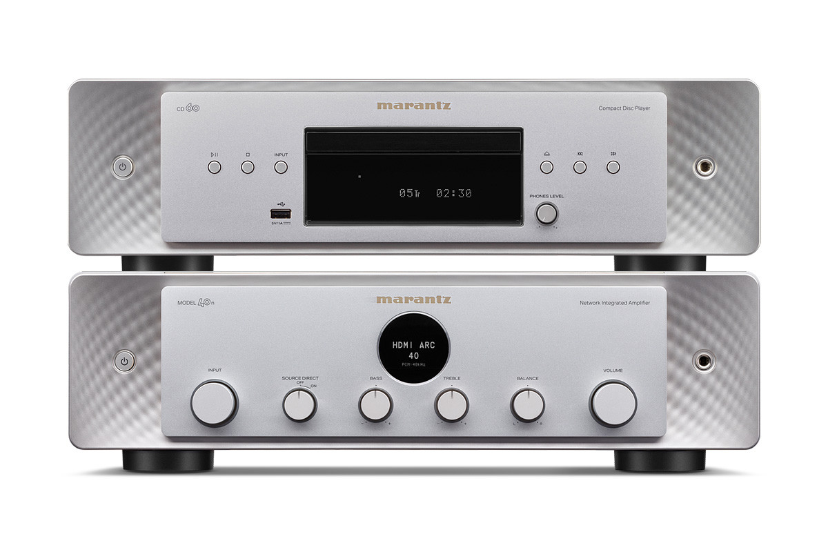 Marantz MODEL 40n | CD 60 Silver/Gold - zestaw stereo