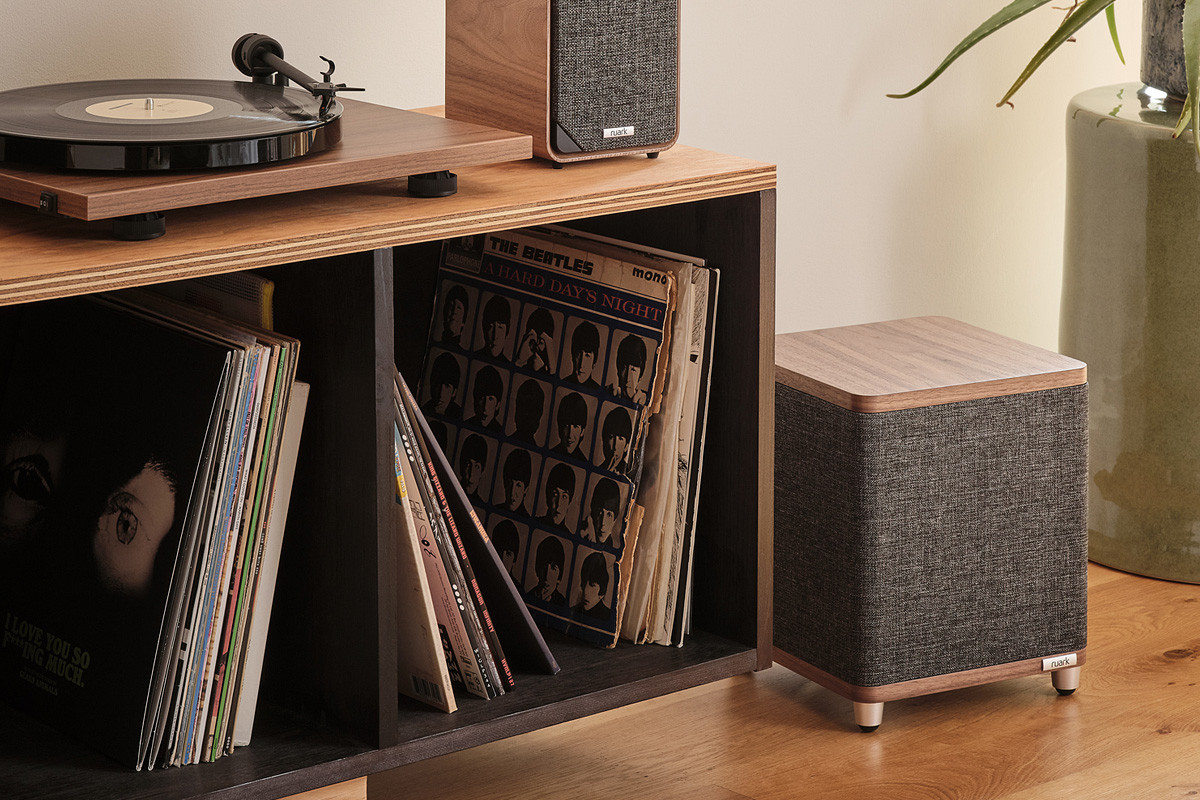 Ruark Audio RS1 Rich Walnut - subwoofer aktywny
