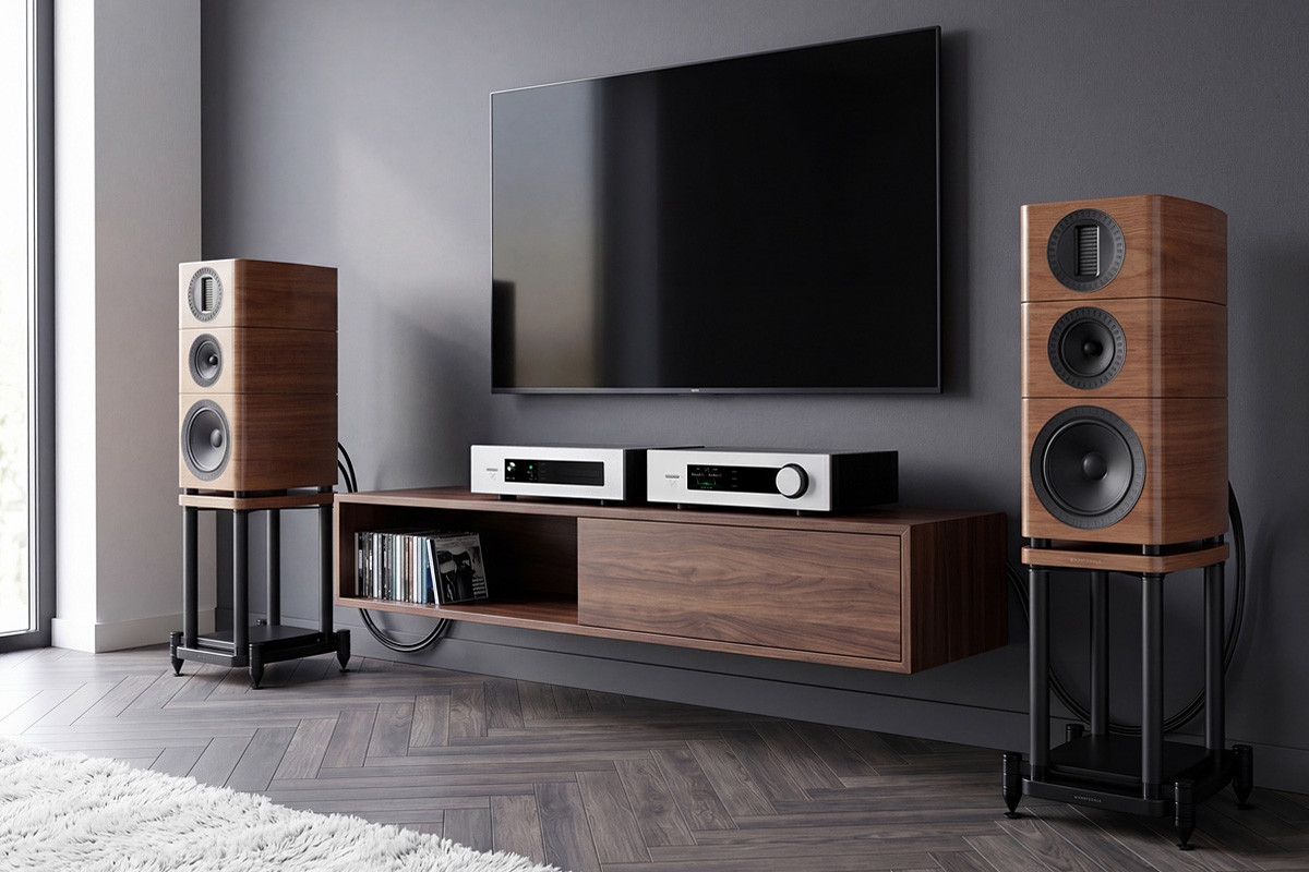 Wharfedale Elysian 2R Matte Black - kolumny podstawkowe
