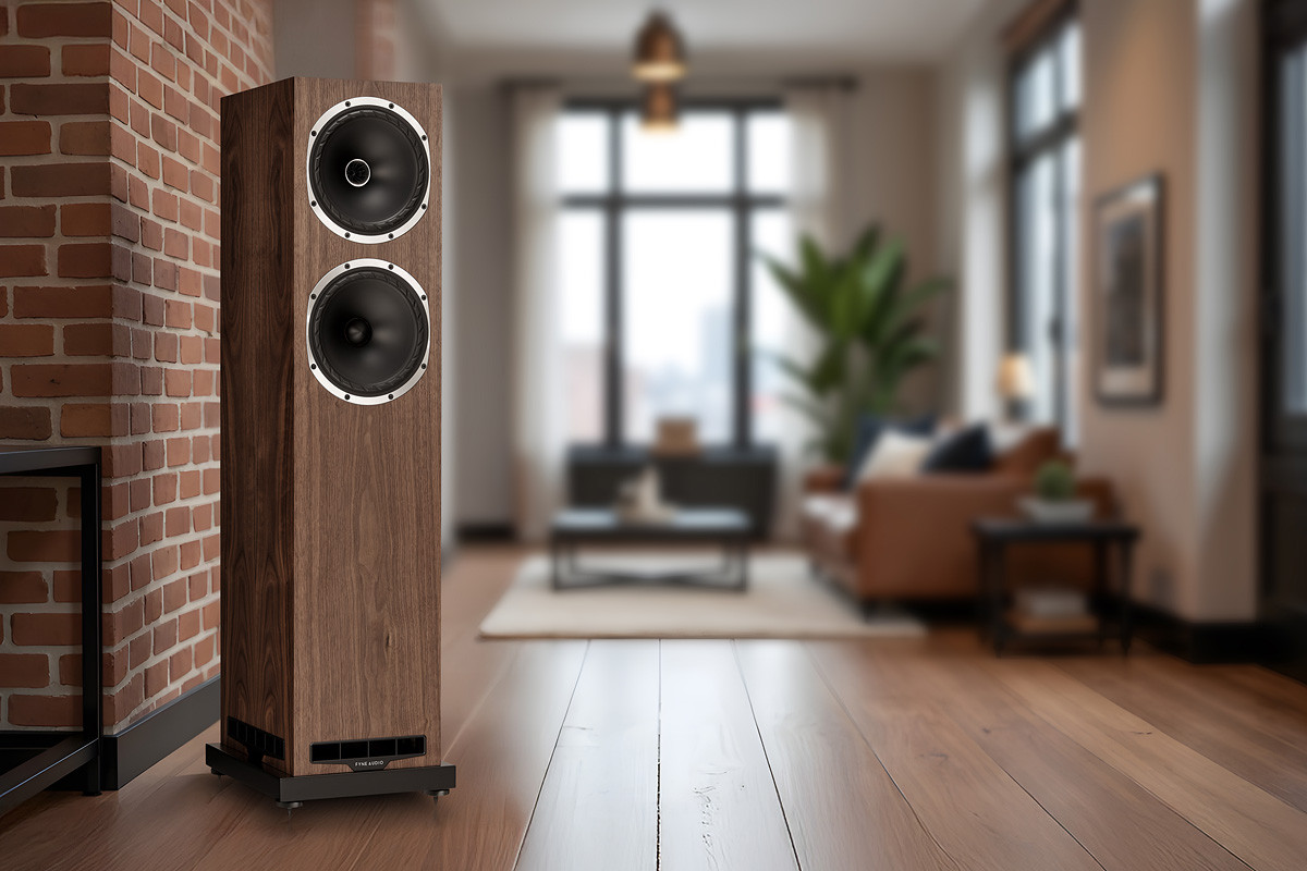 Fyne Audio F502S Black Oak - kolumny podłogowe