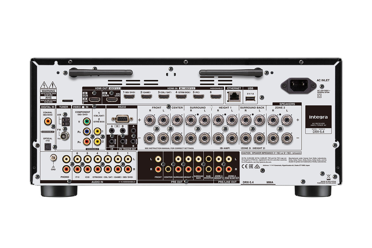 Integra DRX-5.4 - amplituner wielokanałowy | outlet
