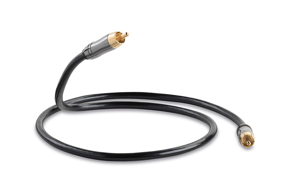 QED Performance Subwoofer Cable - przewód do subwoofera 1xRCA/1xRCA o długości 10 m