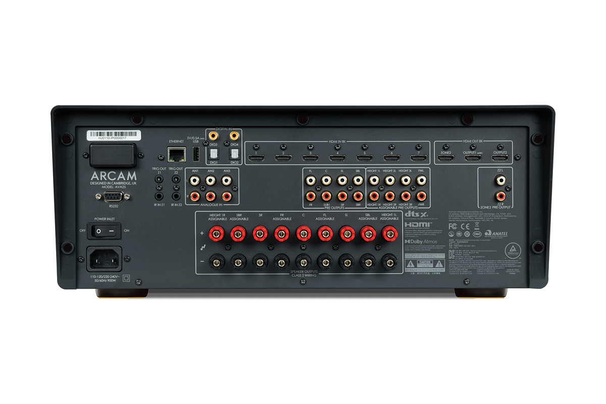 Arcam AVA25 - amplituner wielokanałowy