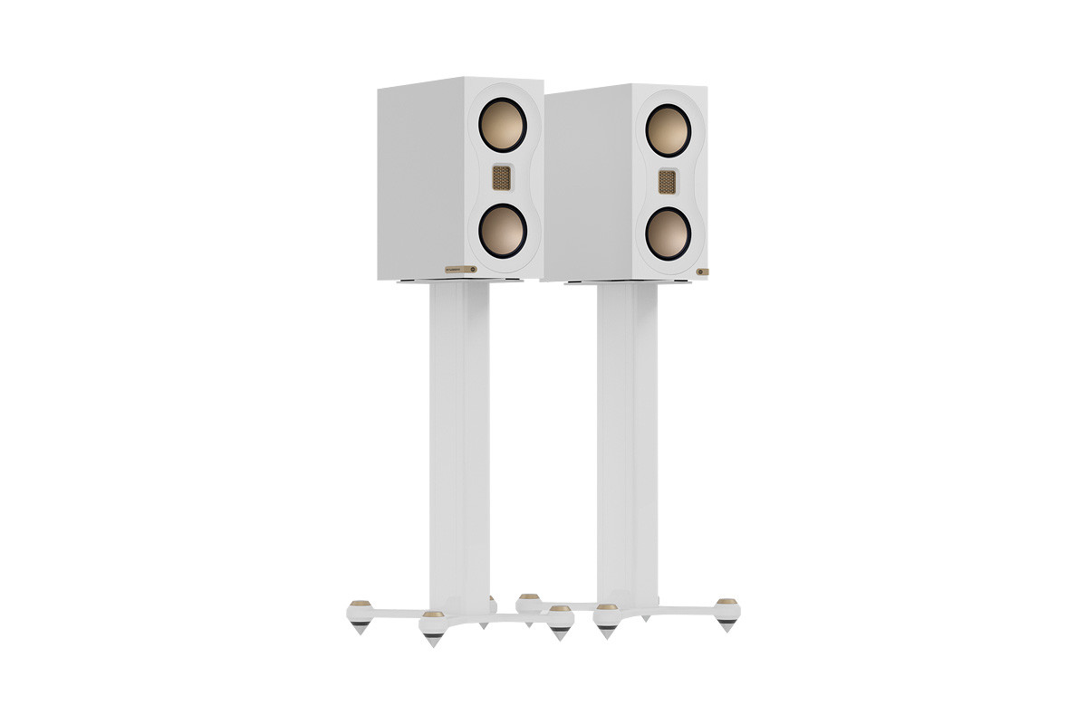 Monitor Audio Studio 89 High Gloss White - kolumny podstawkowe