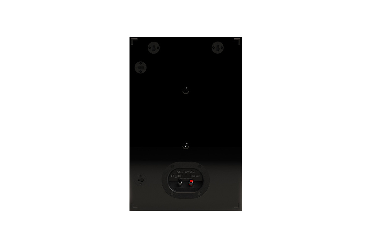 Monitor Audio Silver On-Wall 8G High Gloss Black - kolumna ścienna