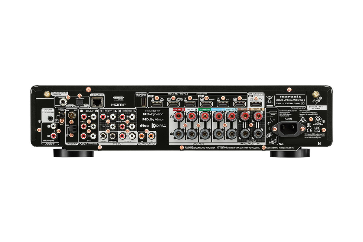 Marantz CINEMA 70s S2 Black - amplituner wielokanałowy