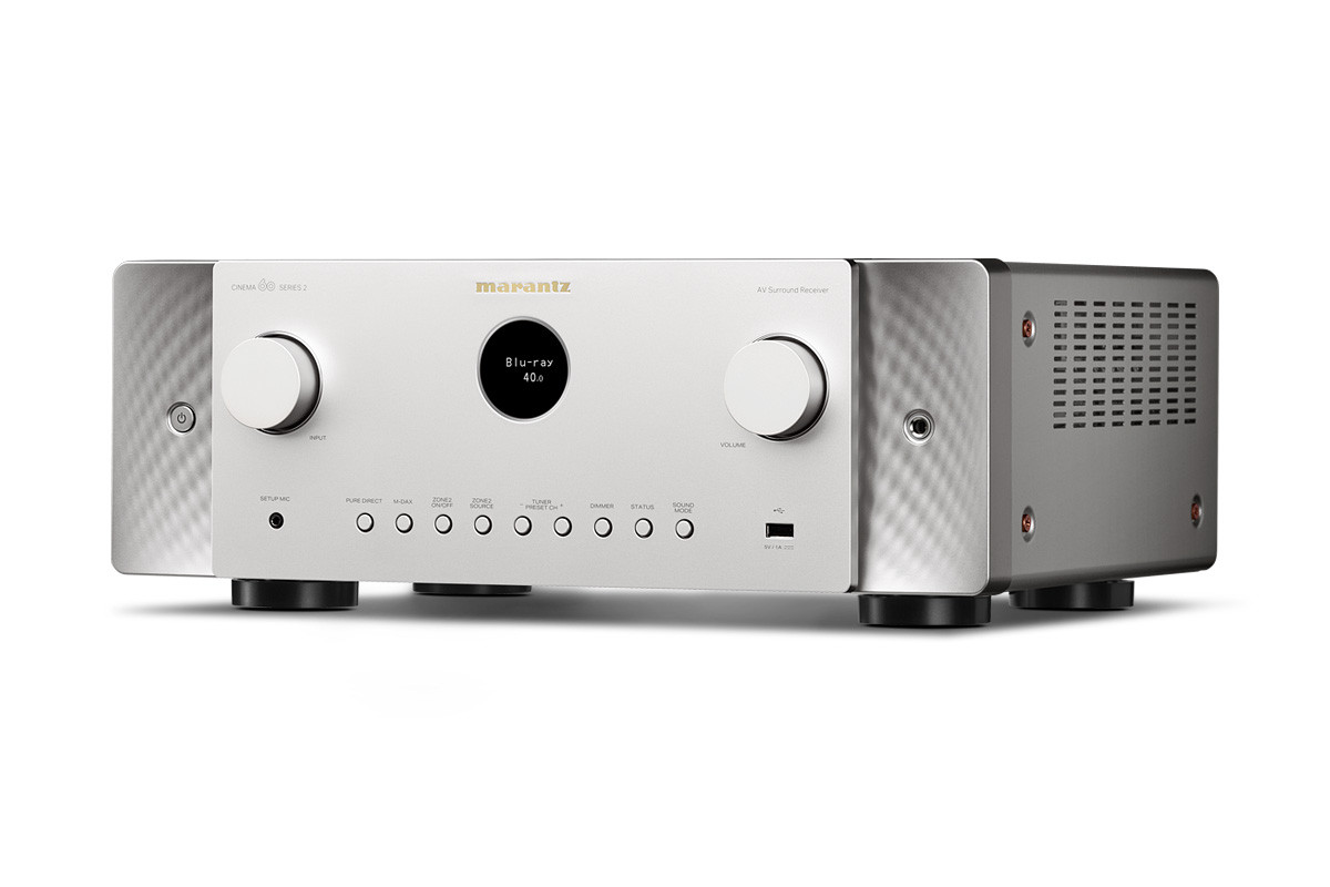 Marantz CINEMA 60 DAB S2 Silver/Gold - amplituner wielokanałowy