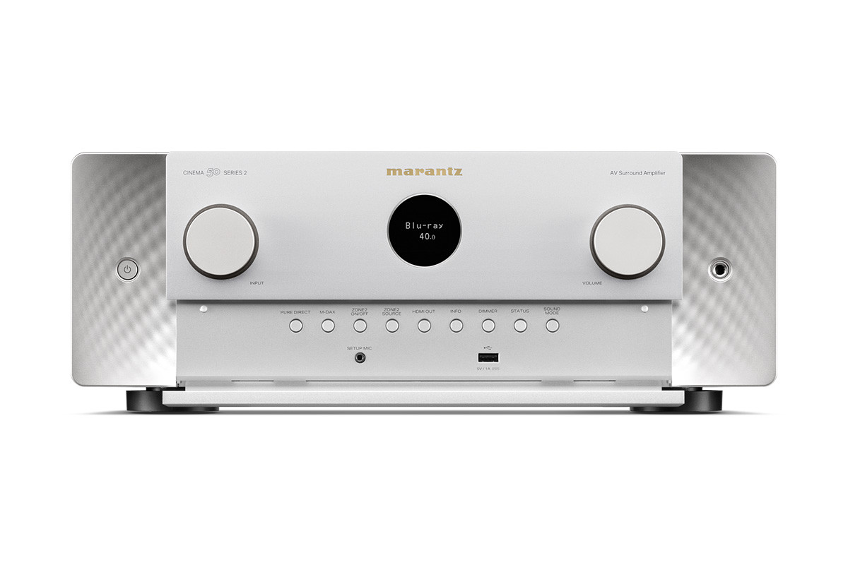 Marantz CINEMA 50 S2 Silver/Gold - amplituner wielokanałowy