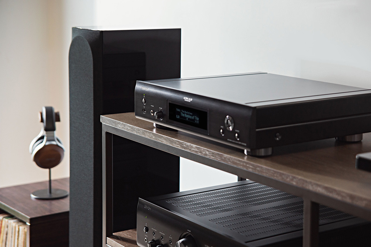 Denon DNP-2000NE Black - sieciowy odtwarzacz audio