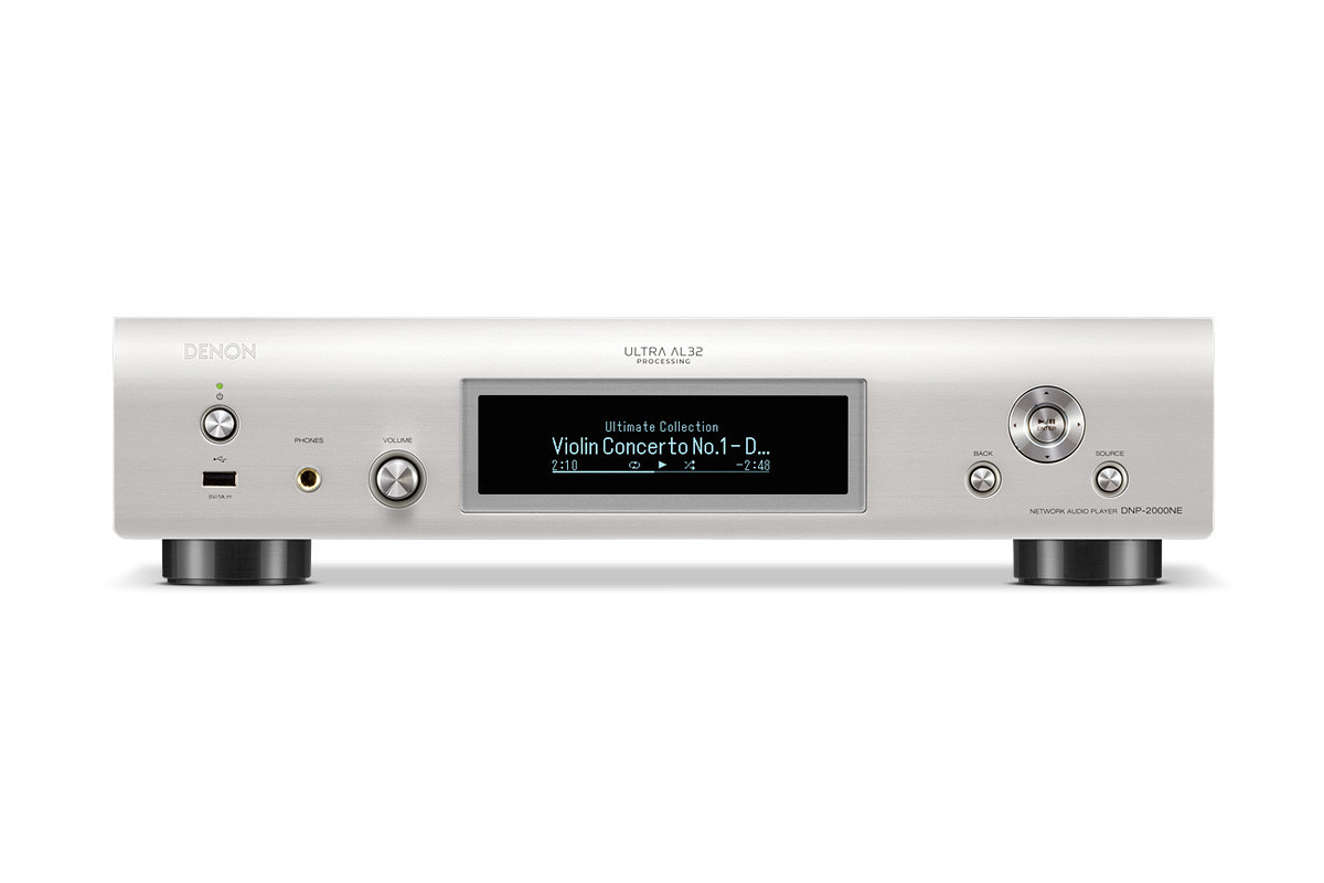 Denon DNP-2000NE Premium Silver - sieciowy odtwarzacz audio