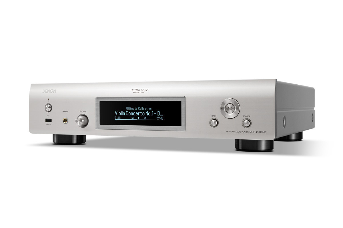 Denon DNP-2000NE Premium Silver - sieciowy odtwarzacz audio