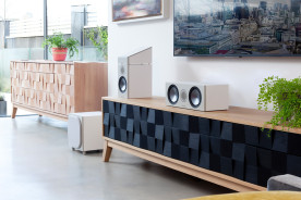 Monitor Audio Bronze C150 Walnut - kolumna centralna