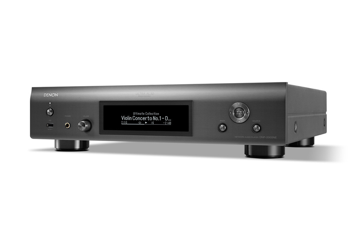 Denon DNP-2000NE Silver Graphite - sieciowy odtwarzacz audio