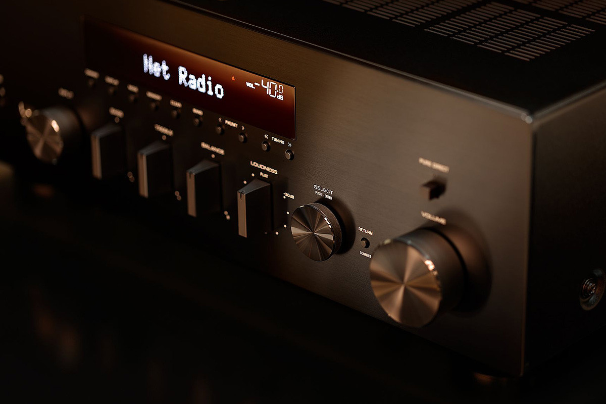 Yamaha R-N600A Black - amplituner stereo Yamaha R-N600A Black - amplituner stereo