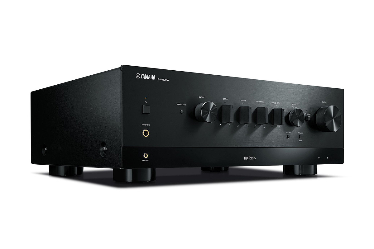 Yamaha R-N800A Black - amplituner stereo