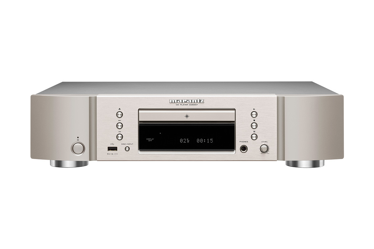 Marantz CD6007 Silver/Gold - odtwarzacz płyt CD