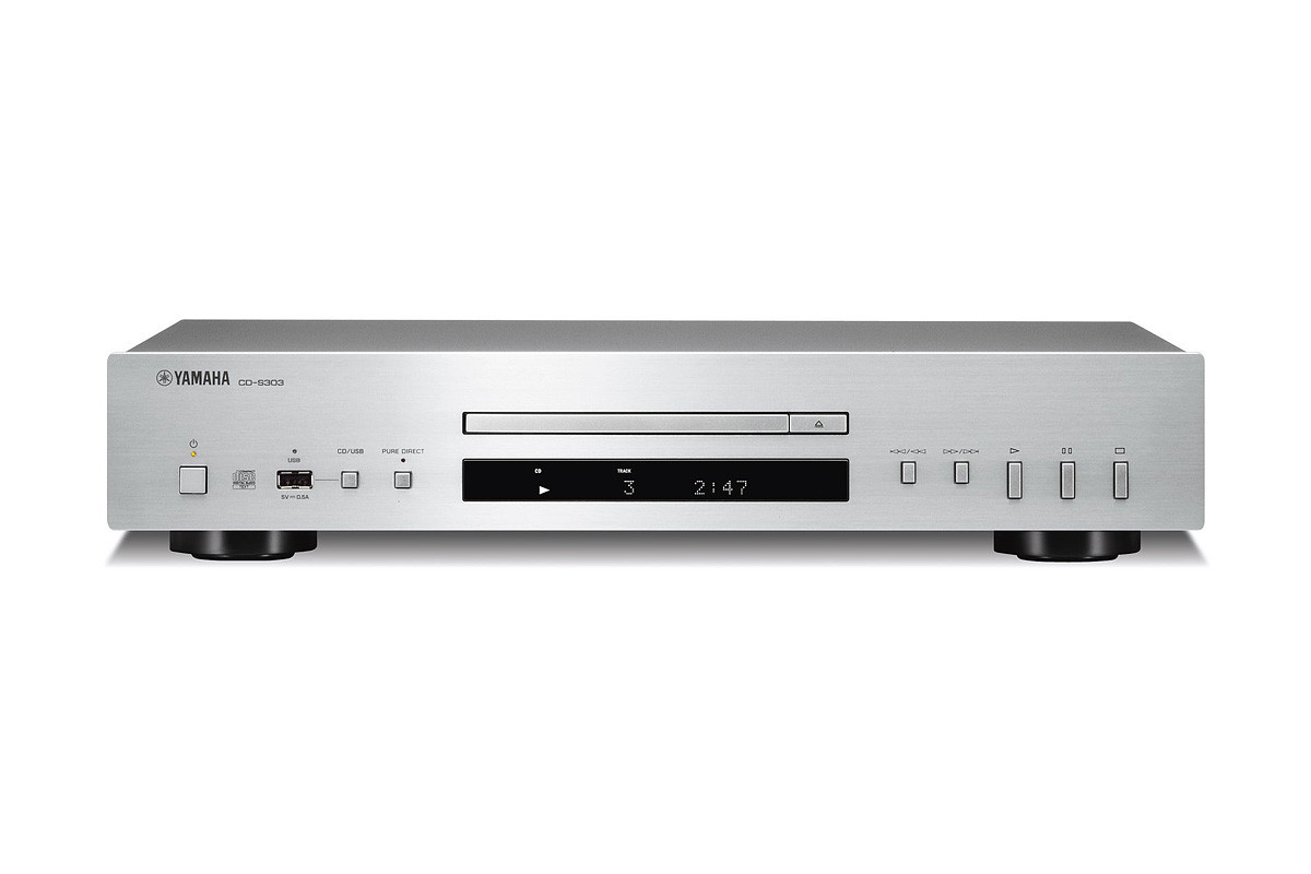 Yamaha CD-S303 Silver - odtwarzacz płyt CD