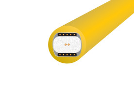 Wireworld Chroma 8 Coaxial | CRV 8/3 - przewód 1xRCA/1xRCA typu coaxial o długości 3 m