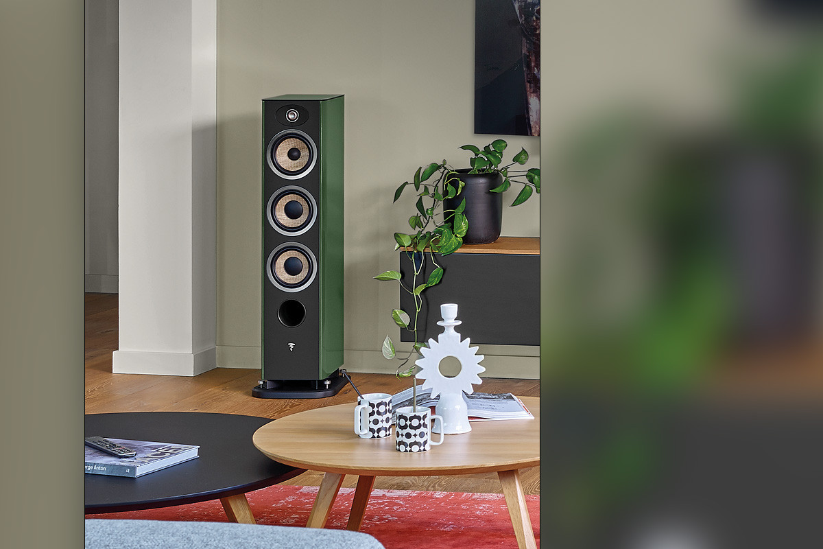 Focal Aria EVO X Nº2 Moss Green High Gloss - kolumny podłogowe