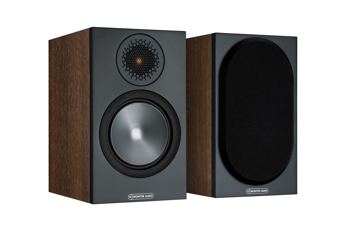 Monitor Audio Bronze 50 Walnut - kolumny podstawkowe