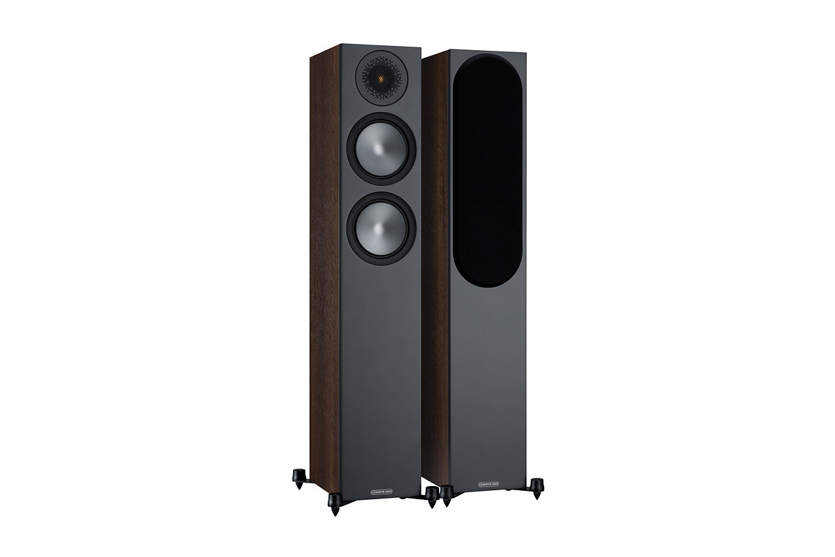 Monitor Audio Bronze 200 Walnut - kolumny podłogowe