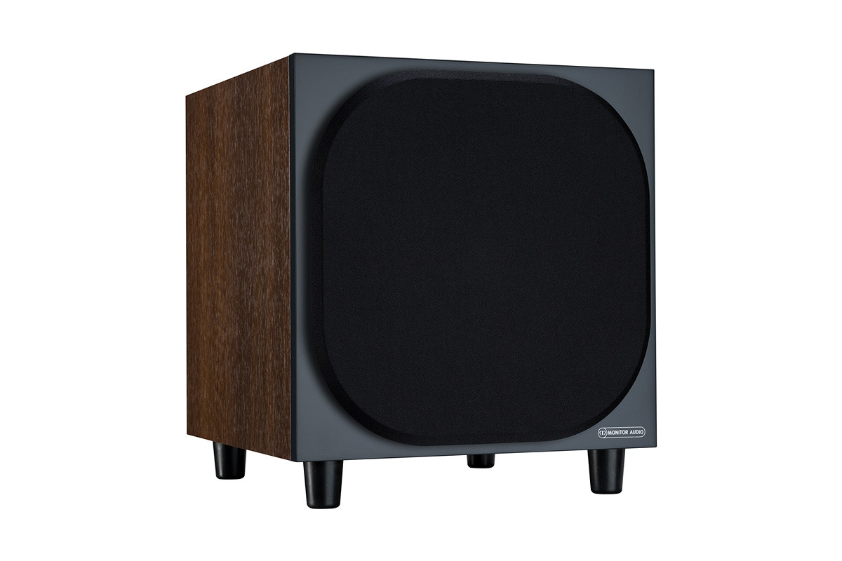 Monitor Audio Bronze W10 Walnut - subwoofer aktywny