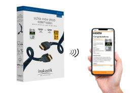 Inakustik Premium Ultra High Speed HDMI 2.1/8K - przewód HDMI/HDMI o długości 2 m Inakustik Premium Ultra High Speed HDMI 2.1/8K - przewód HDMI/HDMI o długości 2 m