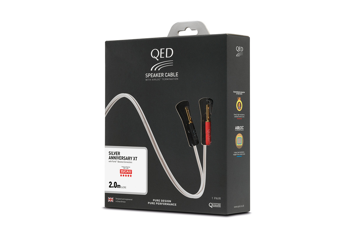 QED Reference Silver Anniversary XT - kabel głośnikowy | konfekcjonowany 2x 3 m
