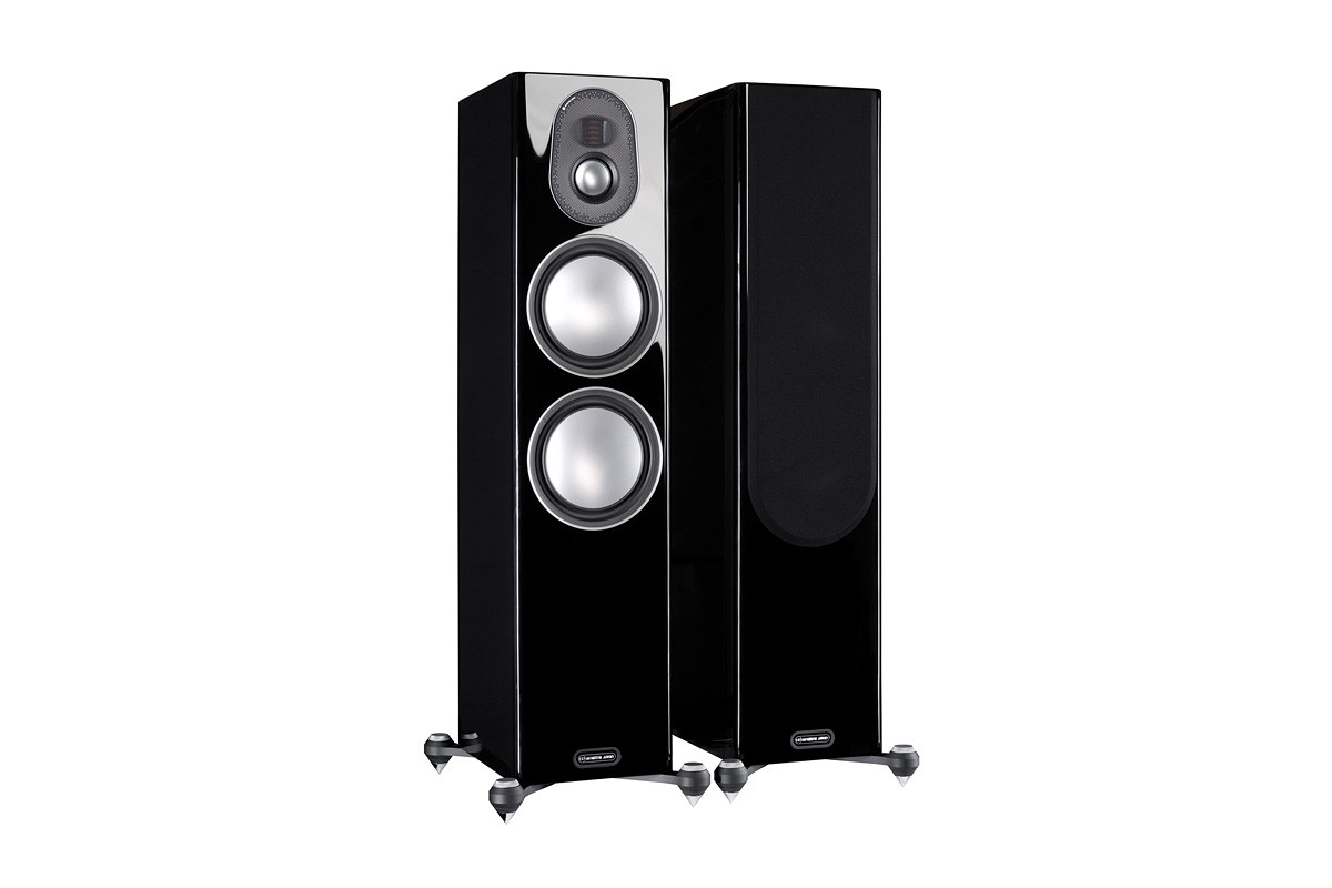 Monitor Audio Gold 300 Piano Gloss Black - kolumny podłogowe