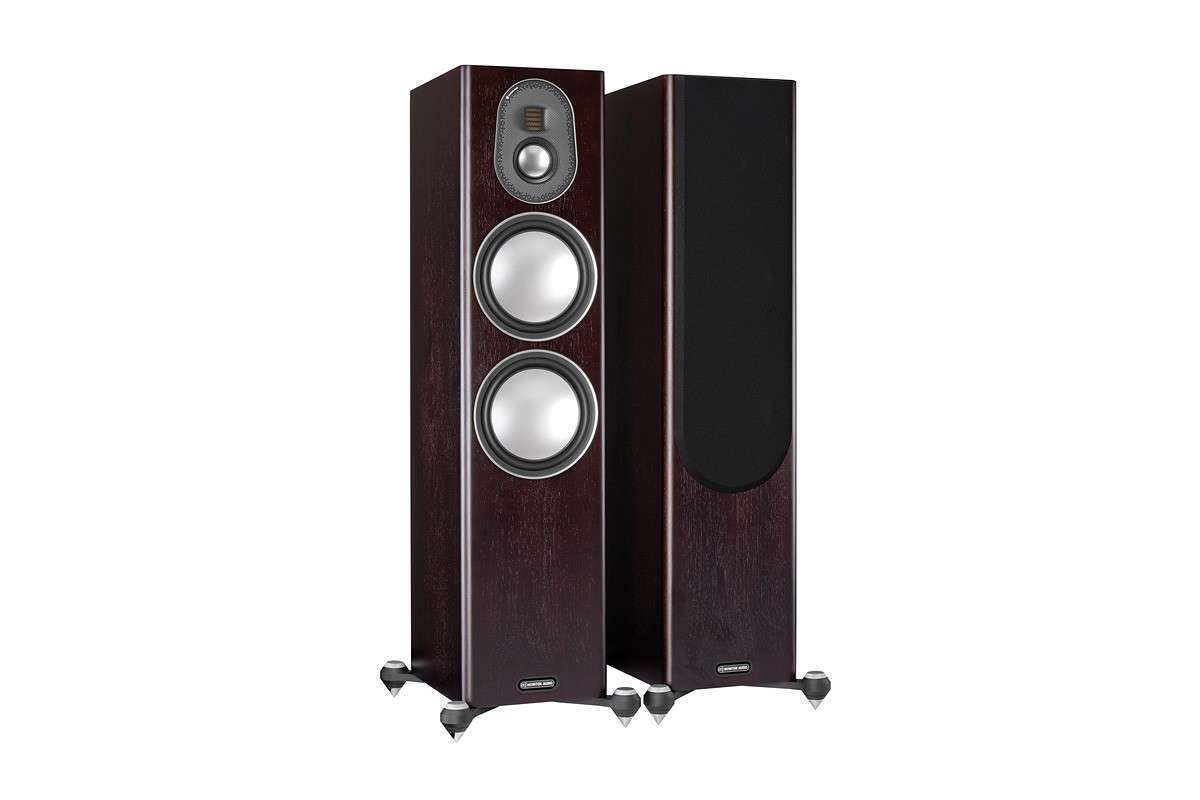 Monitor Audio Gold 300 Dark Walnut - kolumny podłogowe