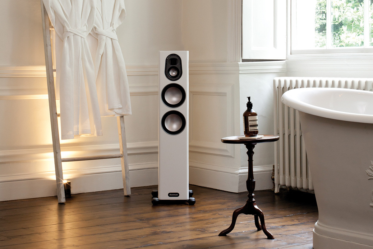 Monitor Audio Gold 200 Piano Gloss Black - kolumny podłogowe