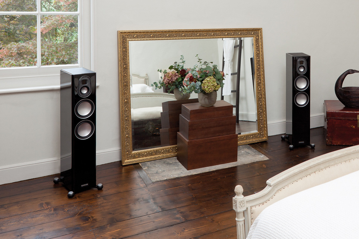 Monitor Audio Gold 200 Dark Walnut - kolumny podłogowe