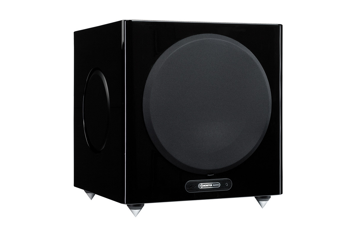 Monitor Audio Gold W12 Piano Gloss Black - subwoofer aktywny