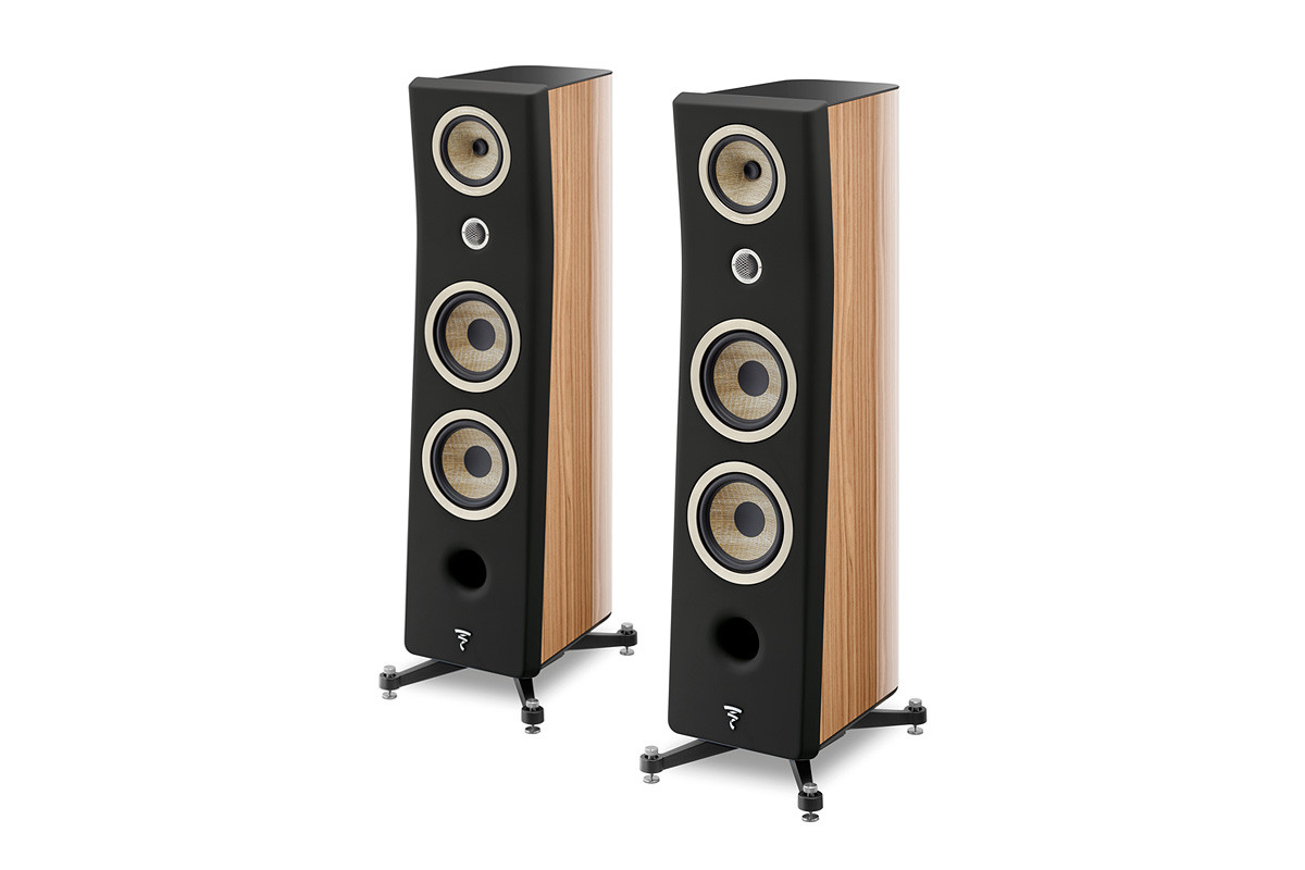 Focal Kanta Nº3 Walnut High Gloss | Black Mat - kolumny podłogowe