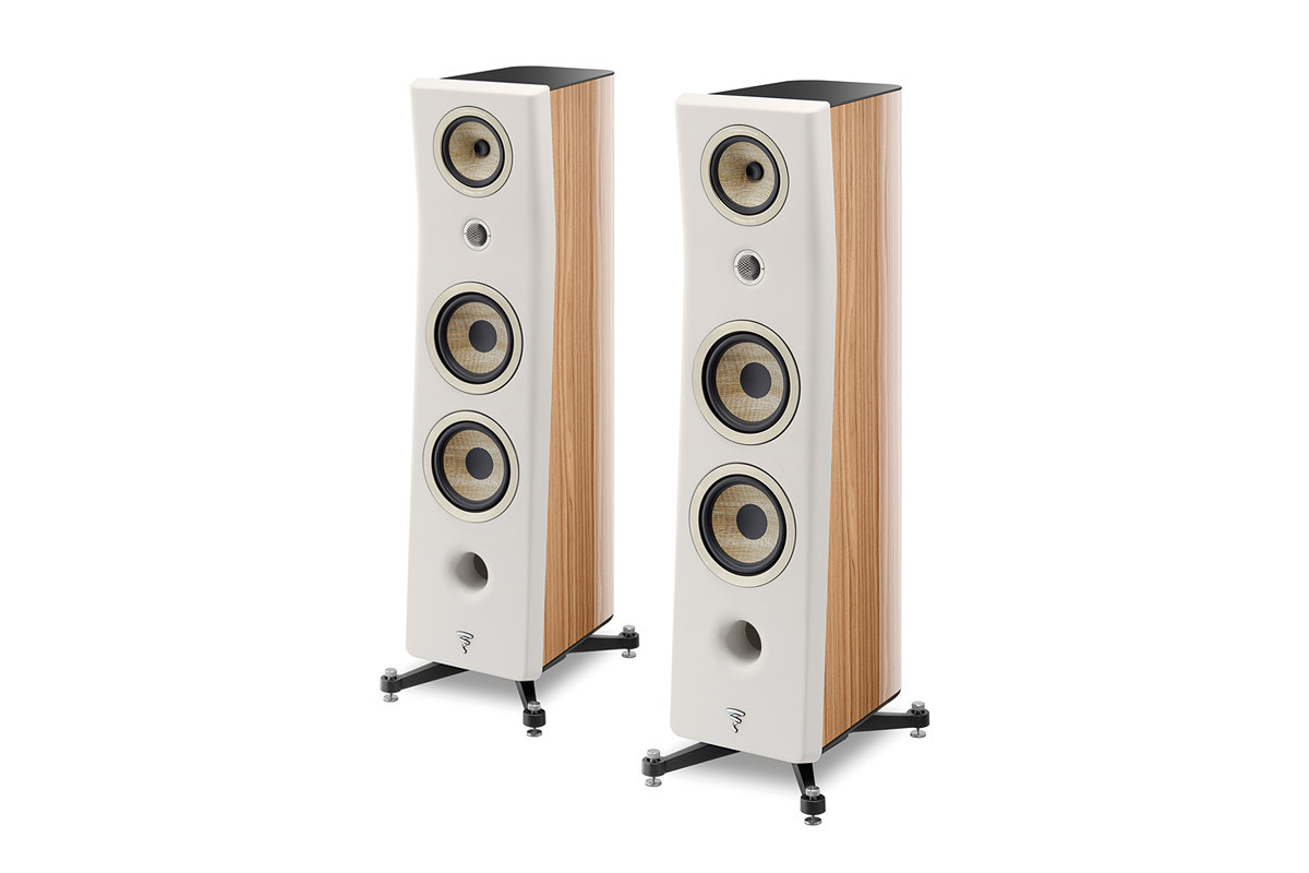 Focal Kanta Nº3 Walnut High Gloss | Ivory Mat - kolumny podłogowe