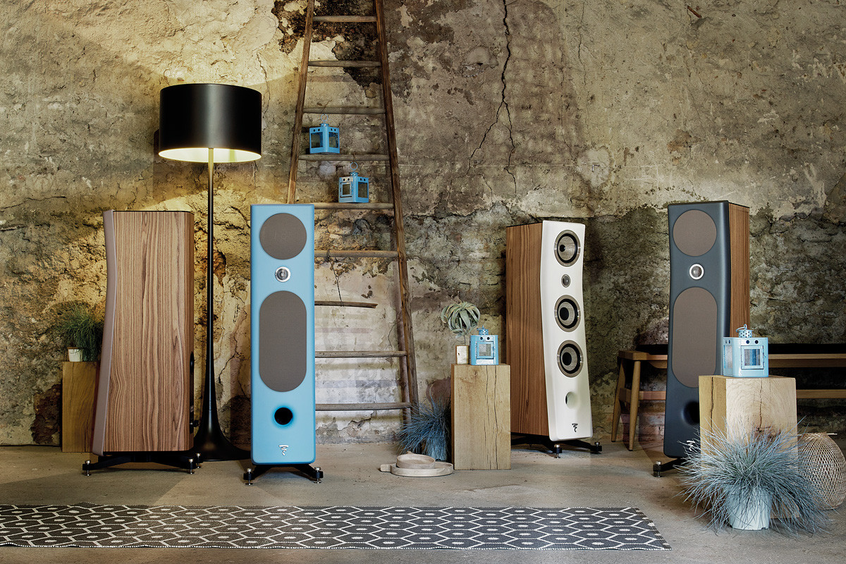 Focal Kanta Nº3 Walnut High Gloss | Ivory Mat - kolumny podłogowe