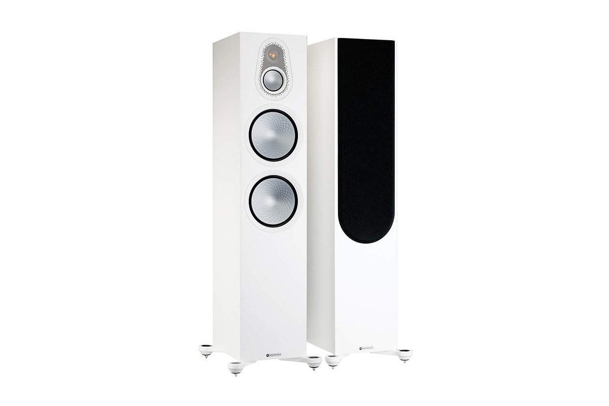 Monitor Audio Silver 500 7G Satin White - kolumny podłogowe