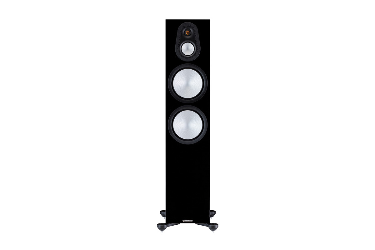 Monitor Audio Silver 500 7G High Gloss Black - kolumny podłogowe