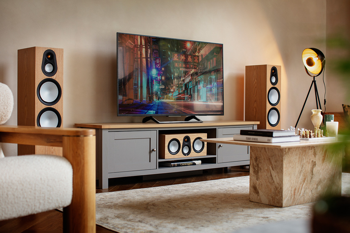 Monitor Audio Silver 500 7G High Gloss Black - kolumny podłogowe