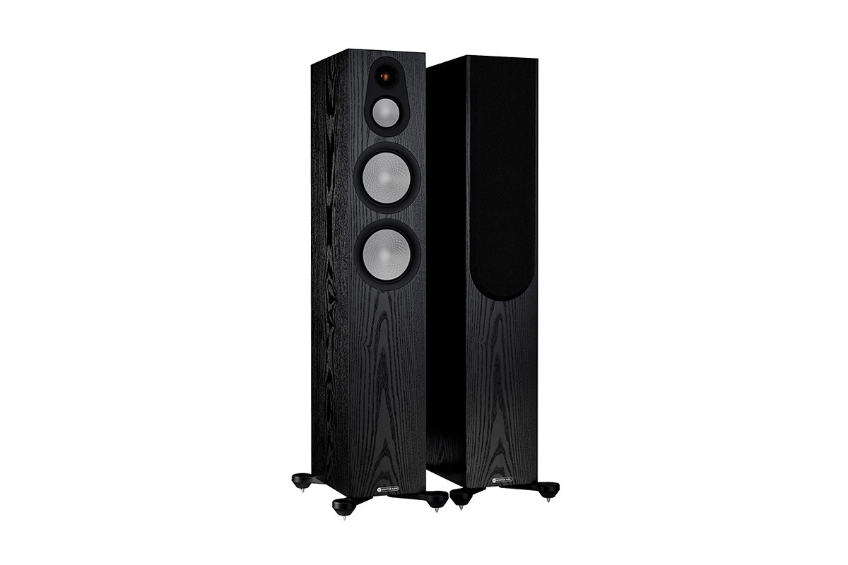 Monitor Audio Silver 300 7G Black Oak - kolumny podłogowe