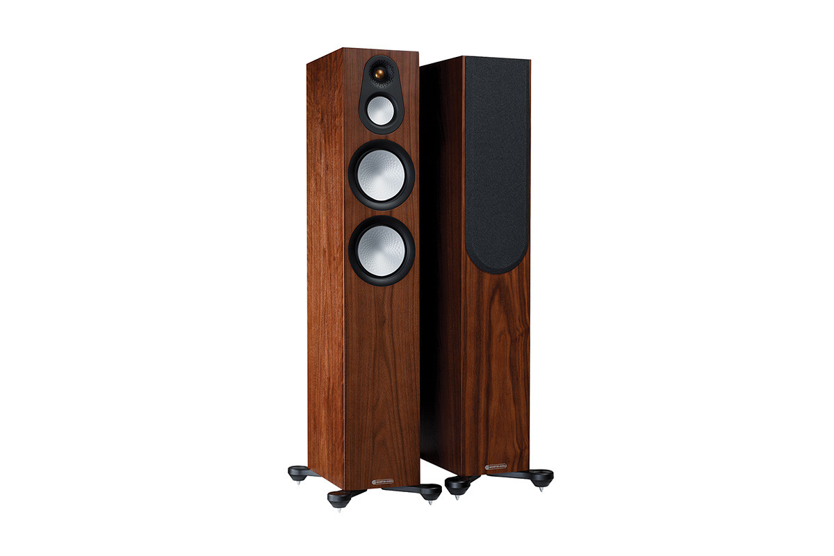 Monitor Audio Silver 300 7G Walnut - kolumny podłogowe